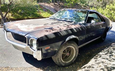 Real 390 X Code 1969 Amc Amx Barn Finds