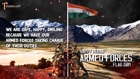 Indian Armed Forces Flag Day Whatsapp Status Indian Armed Forces