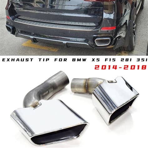 AK MUFFLERTIP Exhaust Tip For BMW X5M X6M 28i 35i F15 2014 2018