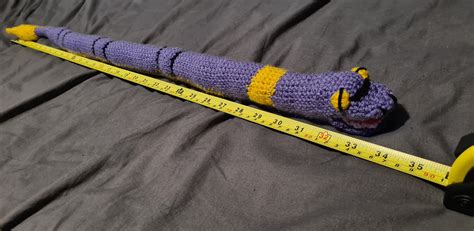 Pokemon Inspired Ekans Amigurumi Crochet Pattern Etsy