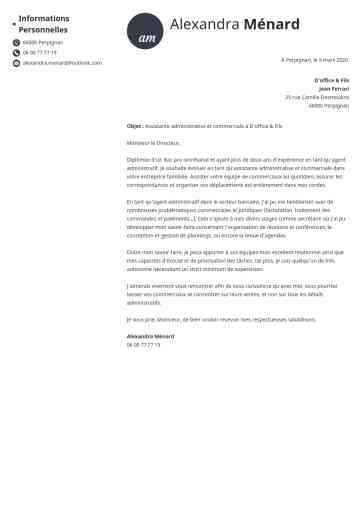 Titre Modèles de Lettres de Motivation pour Agent d Accueil