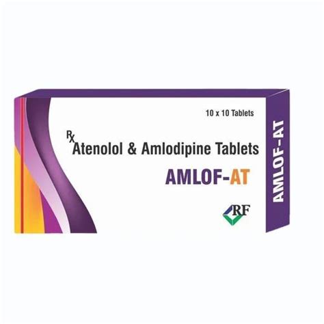 Atenolol Amlodipine Tablets 50 Mg At Rs 150box In Roorkee Id