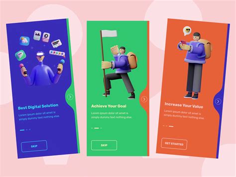 Onboarding Screen Animation By Mindinventory Uiux For Mindinventory On