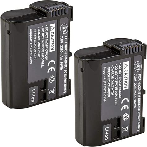 Bm Premium 2 Pack Of En El15c High Capacity Batteries For