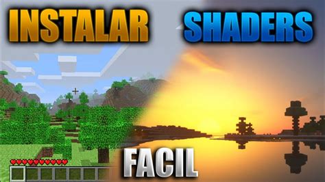 COMO INSTALAR SHADERS PARA MINECRAFT JAVA PONER SHADERS EN MINECRAFT