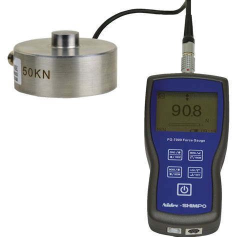 Nidec Shimpo FG 7000L R 100 Digital Force Gauge Data Logging Remote