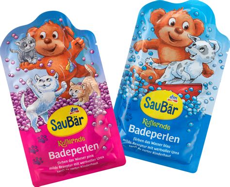 SauBär Kinder Badezusatz Badeperlen 60 g dauerhaft günstig online