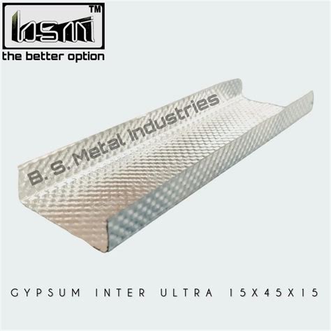 Polished GI Gypsum Inter Ultra Ceiling Channel For House Construction