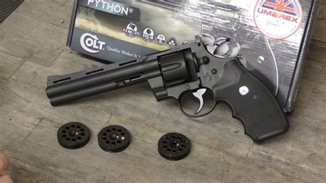 Utah Airguns Airgun101 Review Colt Python Replica Co2 Pellet Pistol