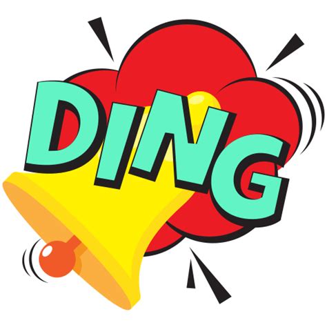 ding stickers  communications stickers