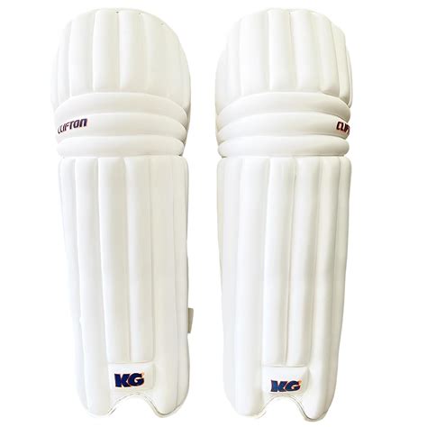 Buy Kg League Cricket Batting Legguard Mens Light Weight White