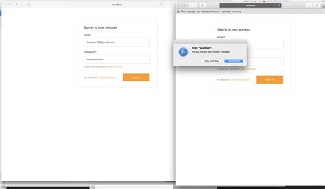 Safari Are You Sure You Want To Leave This Page Popup Issue