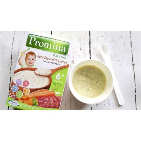 Jual Promina Bubur Bayi Bulan Mpasi Bayi Gr Indonesia Shopee Indonesia