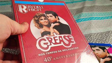 Unboxing Grease 40 Th Anniversary Edition Br Youtube