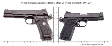 Wilson Combat Experior Double Stack Vs Wilson Combat Sft Size