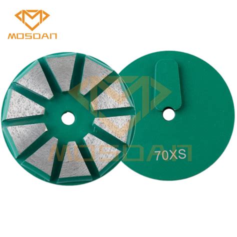 3 Inch Terrco Speed Shift Concrete Grinding Puck With 10 Segments