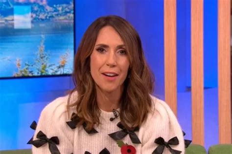 The One Show Fans Concerned For Host Alex Jones As She Displays