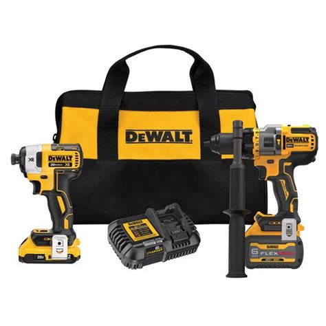 Furadeira De Impacto Parafusadeira DeWALT Kit DCK2100D1T1 20v Max