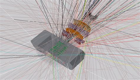 Analysis Of Particle Tracks In Bm N Experiment At Nica In Mathematical