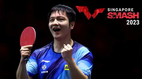 Fan Zhendong Best Skill Vs Wang Chuqin Singapore Smash Semi Finals