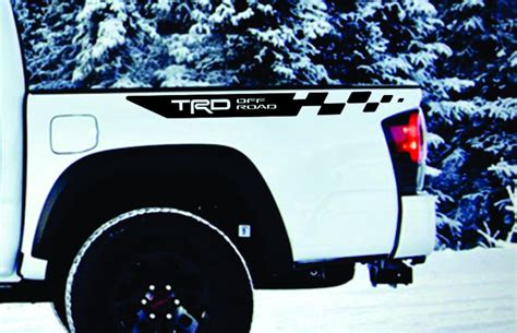 Toyota Tacoma Tundra Hilux 2pieces Side Stripes Body Decal Vinyl