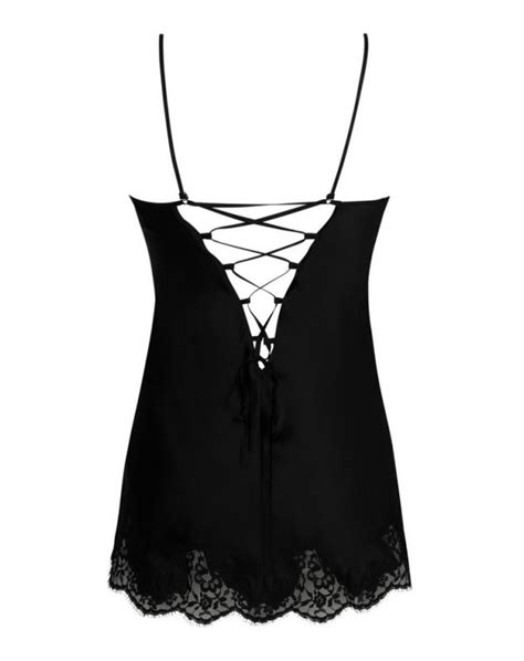 Babydoll Lise Charmel Splendeur Soie Noir