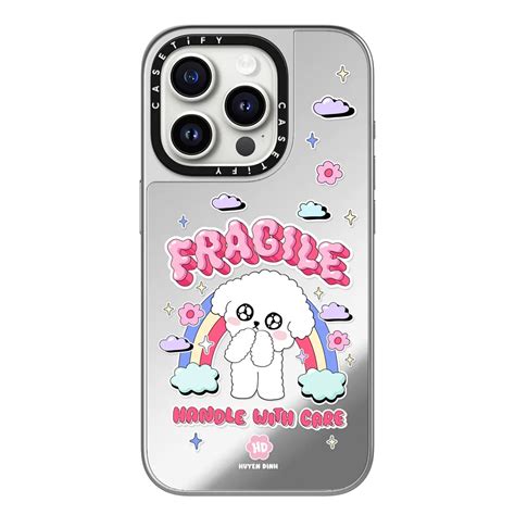 Case Ốp Lưng CASETiFY Fragile handle with care Auth No Box caselauren