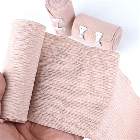 Buy Wholesale China Skin Color High Elastic Bandage With Aluminum Clip And Elastic Bandage At Usd