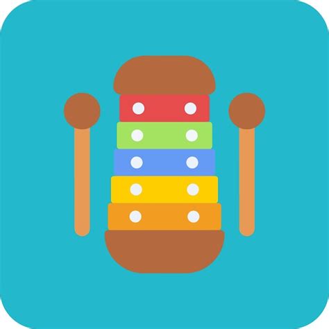 Premium Vector Xylophone Icon