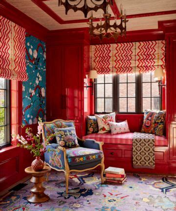 7 designer-approved ways to decorate with red paint | Homes & Gardens