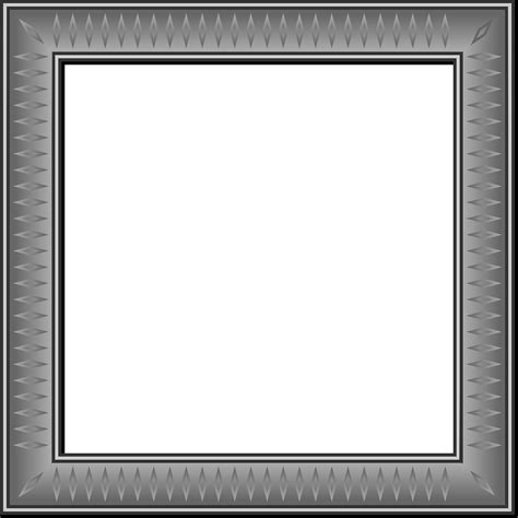 Border Frame Grey · Free Vector Graphic On Pixabay