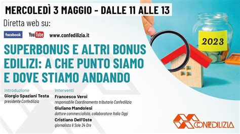 Superbonus E Altri Bonus Edilizi A Che Punto Siamo E Dove Stiamo