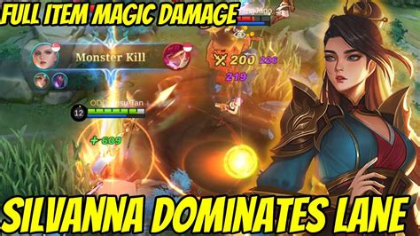 One Combo Delete Silvanna Broken Burst Damage Silvanna Best Build