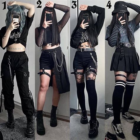 From Soft To Punk Grunge Aesthetic Subcultures Outfit Off