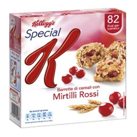 X Kellogg S Special K Ai Frutti Rossi Barrette Cereali Snack