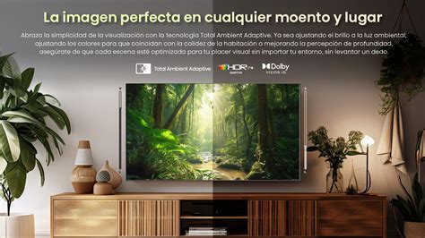 Hisense Mini Led Tv U Nq Pulgadas Con Quantum Dot Colour