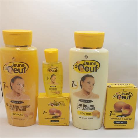 Jaune Doeuf Egg Yolk Clarifying Lotion 5 In1 Set Sandy Skin Care Products