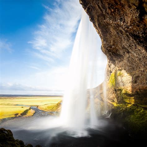 Seljalandsfoss Wallpaper 4k Waterfall Iceland