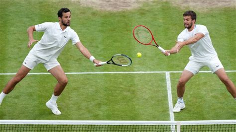 Wimbledon Defending Champion Too Strong For Krawietz And Mies