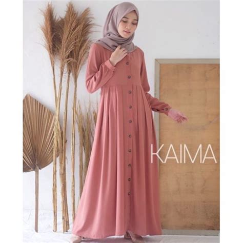 Masujifateta On Twitter Saya Menjual Gamis Kaima Moscrepe Premium