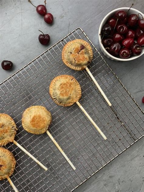 Cherry Pie Pops