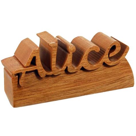 Personalized Name Plate - An American Craftsman