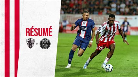 AC Ajaccio PSG 0 3 Résumé ACA PSG 2022 2023 YouTube