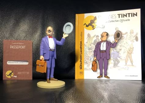 FIGURINE TINTIN COLLECTION OFFICIELLE NUMÉRO 11 Séraphin Lampion à la