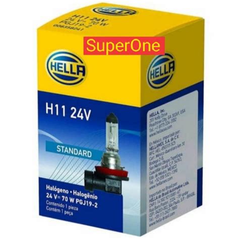 Jual BOHLAM HELLA H11 24V 70W ORIGINAL Shopee Indonesia