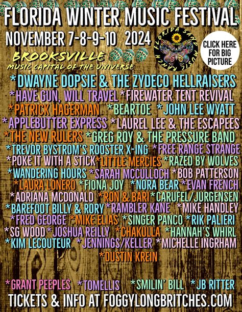 Florida Winter Music Festival – Florida Sand Music Ranch