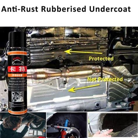 IN STOCKUndercoating Black Anti Rust Spray CARTER UNDERCOAT