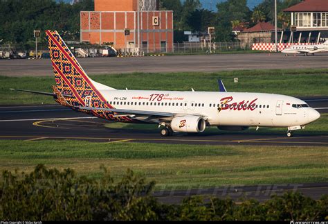 Pk Lzm Batik Air Boeing Gp Wl Photo By Niclas Karich Id