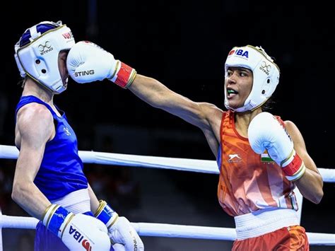 Women S World Boxing C Ships Nikhat Zareen Storms Into Final Manisha