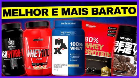 Top 10 Melhores Whey Protein De 2024 Resenha Detalhada